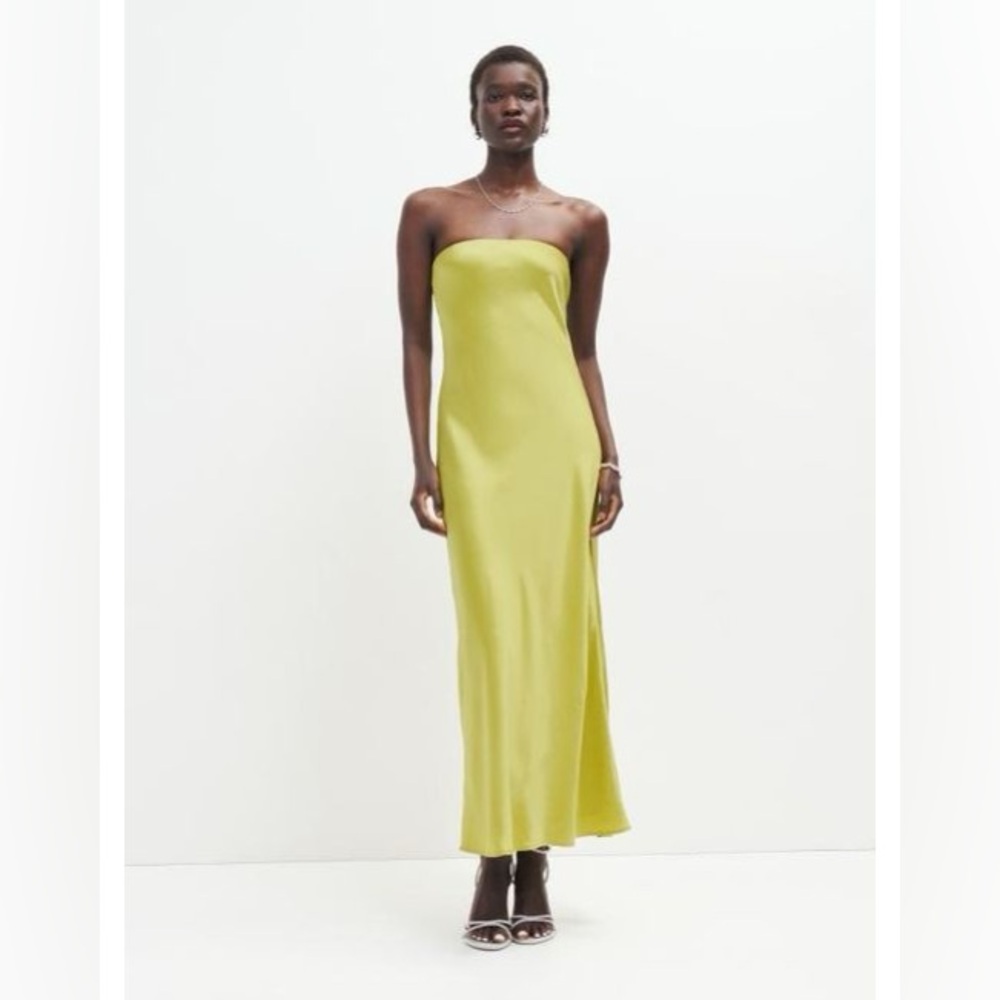 Reformation Joana Silk Dress